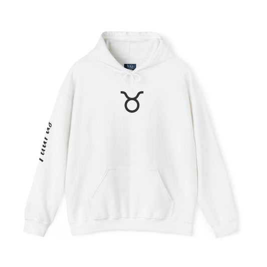 Taurus Zodiac Hoodie - Hand-Drawn Celestial Design (Non-AI)