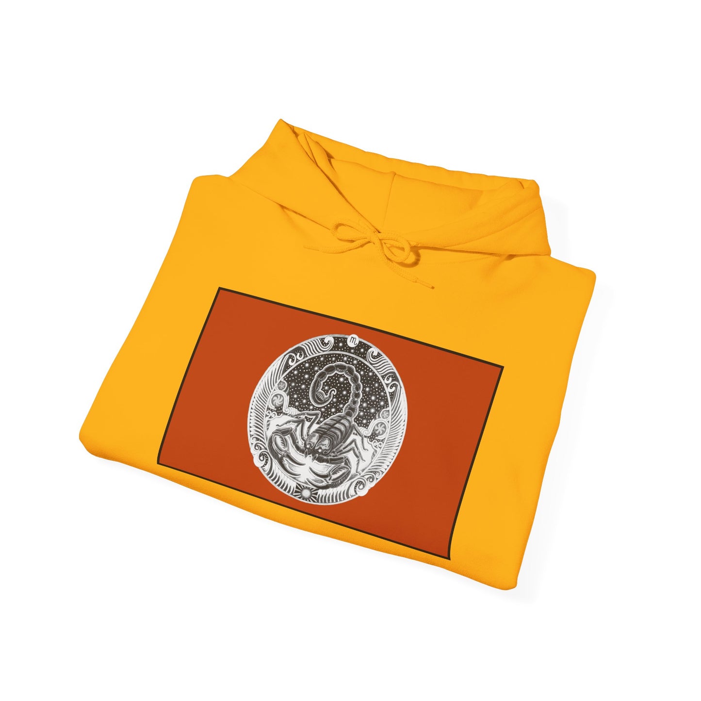 Scorpio Zodiac Hoodie – Hand-Drawn Celestial Design (Non-AI) Universal