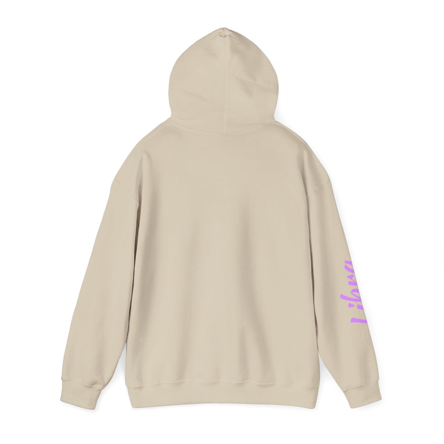 Libra Zodiac Hoodie – Hand-Drawn Celestial Design (Non-AI) Universal