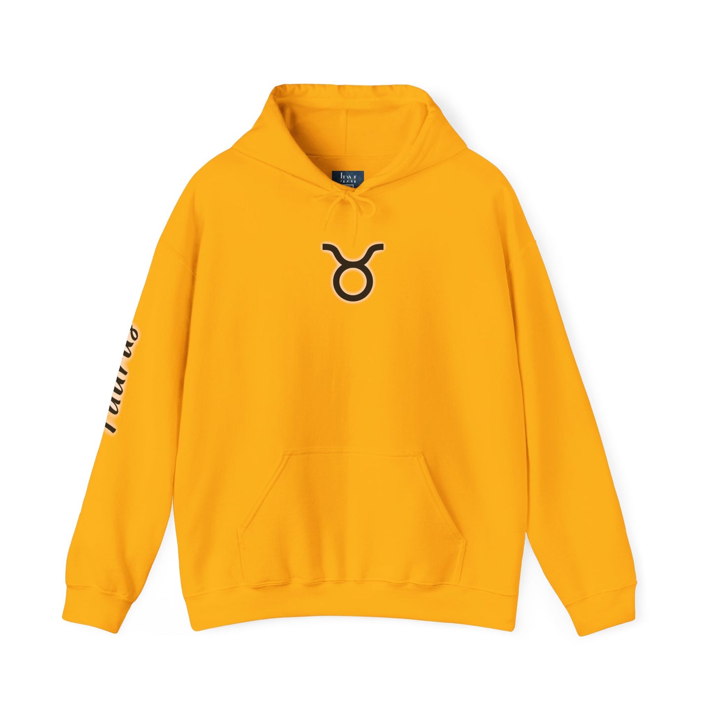 Taurus Zodiac Hoodie - Hand-Drawn Celestial Design (Non-AI)