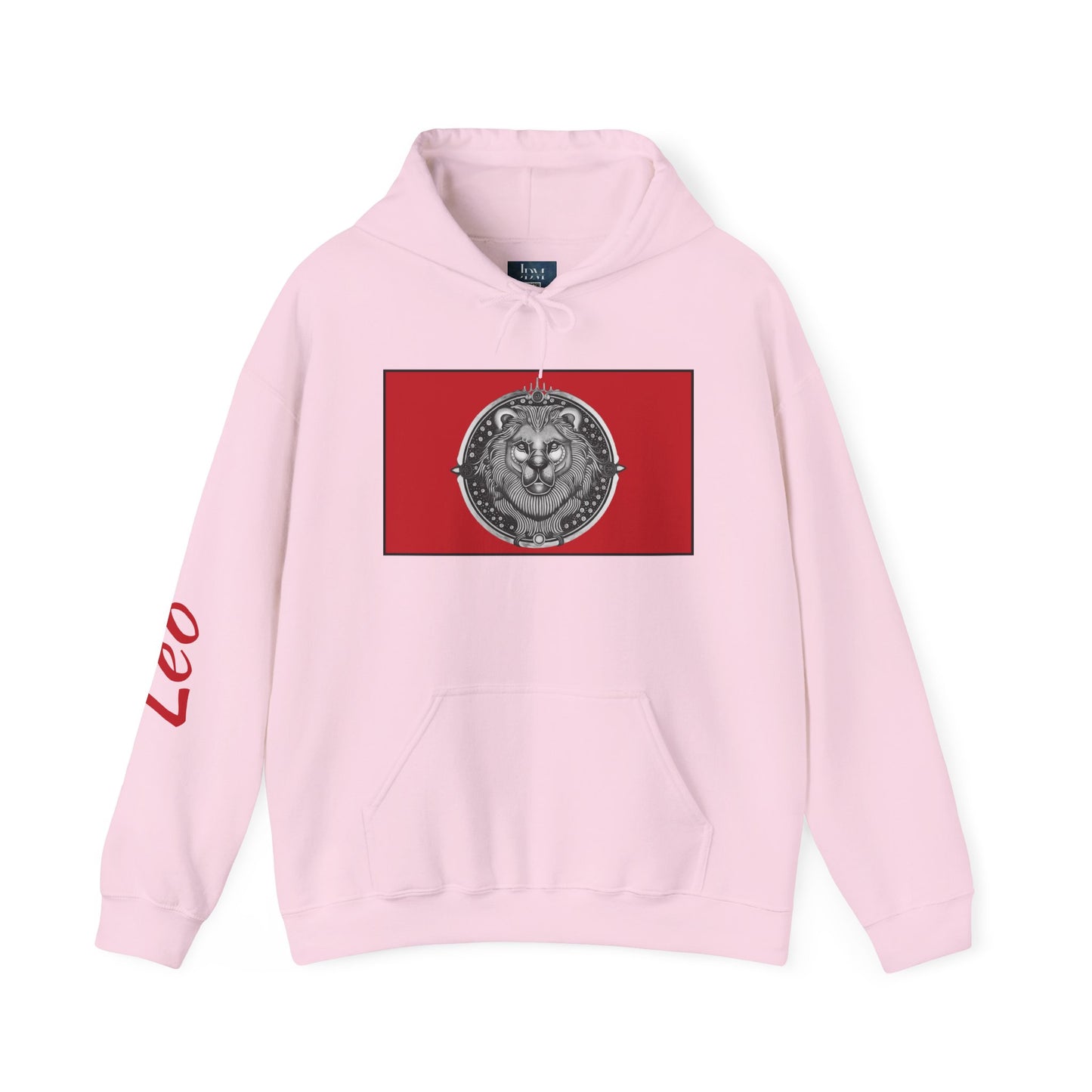 Leo Zodiac Hoodie – Hand-Drawn Celestial Design (Non-AI) Universal
