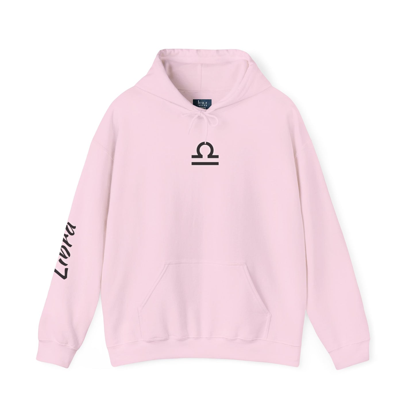 Libra Zodiac Hoodie – Hand-Drawn Celestial Design (Non-AI)