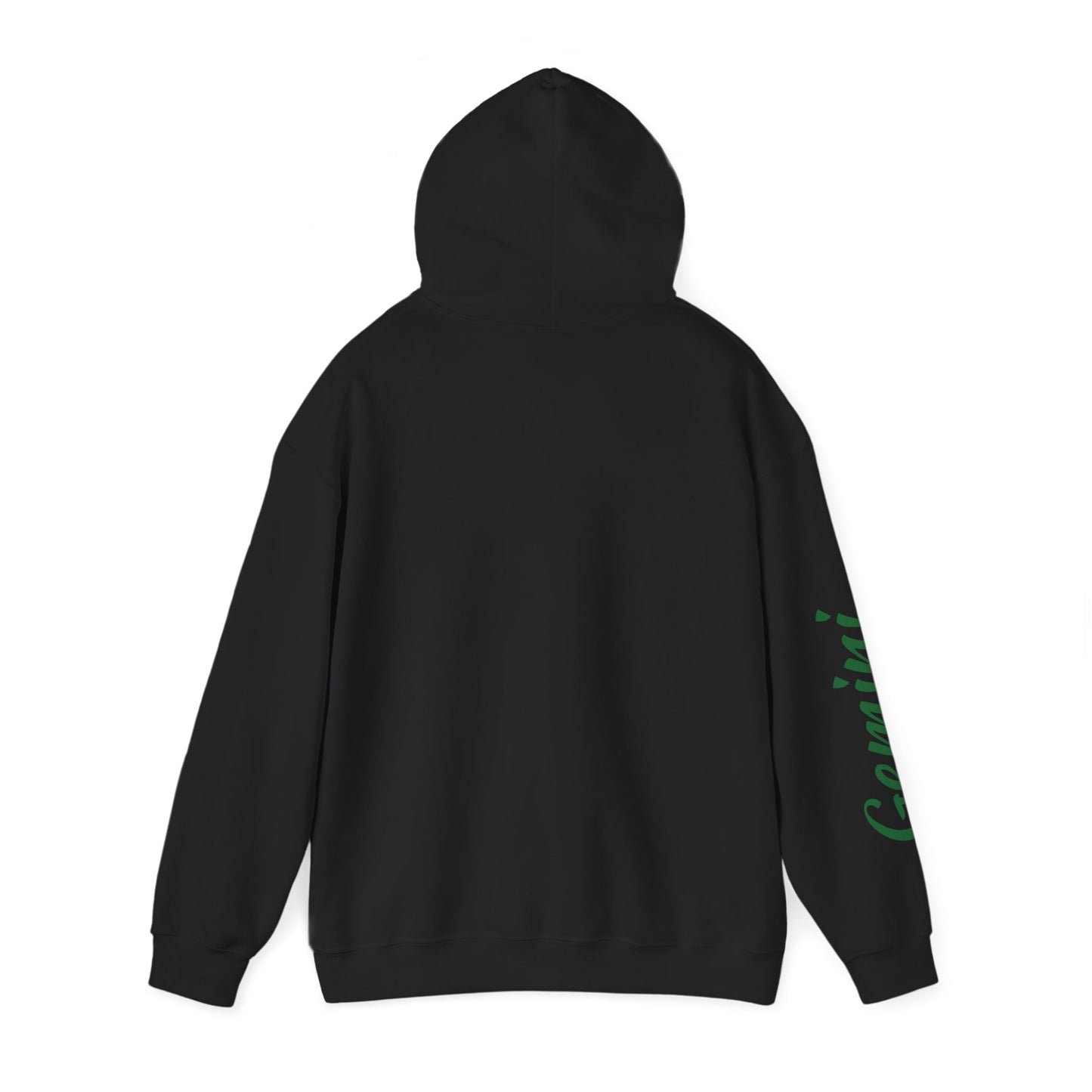 Gemini Zodiac Hoodie - Hand-Drawn Celestial Design (Non-AI) Universal