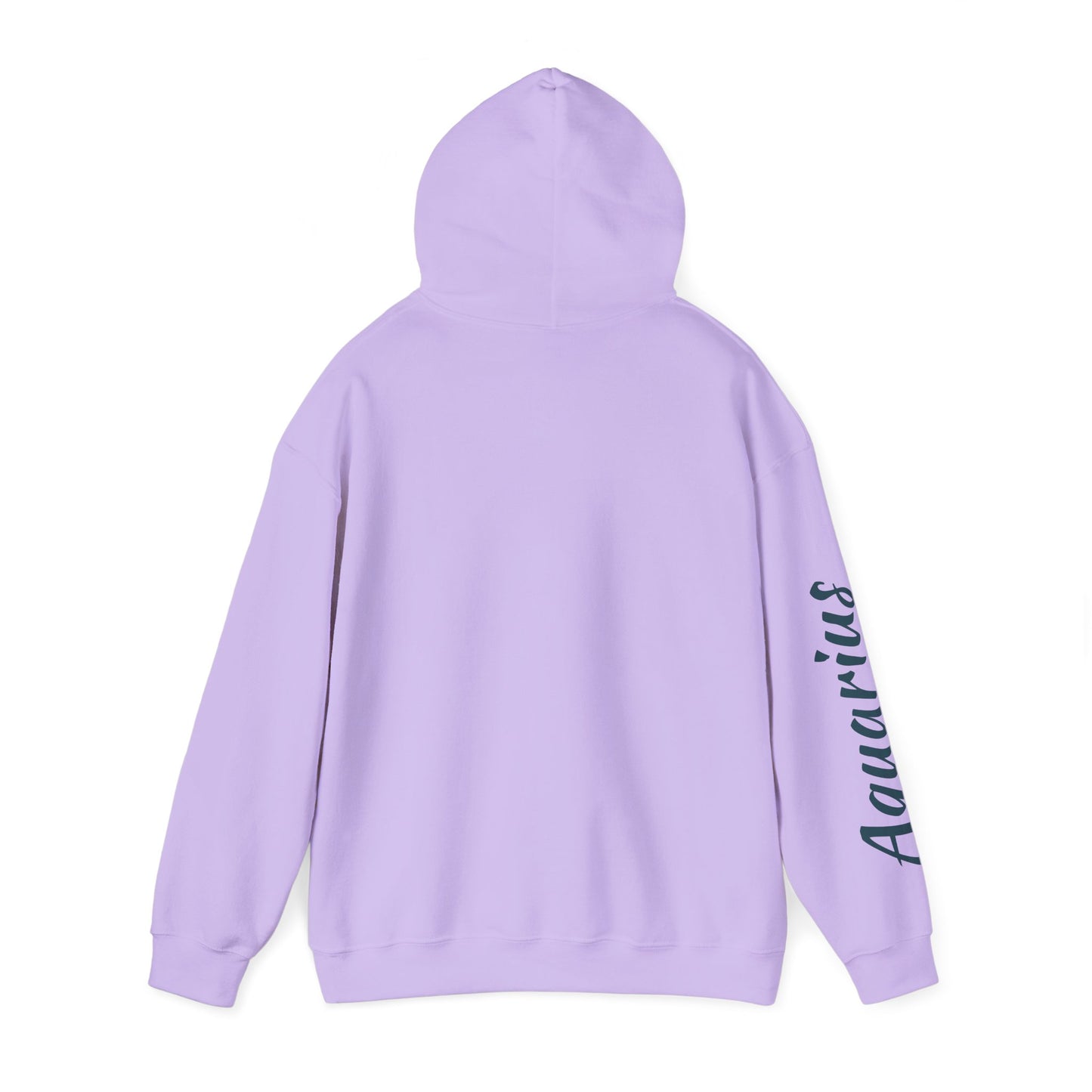 Aquarius Zodiac Hoodie – Hand-Drawn Celestial Design (Non-AI) Universal