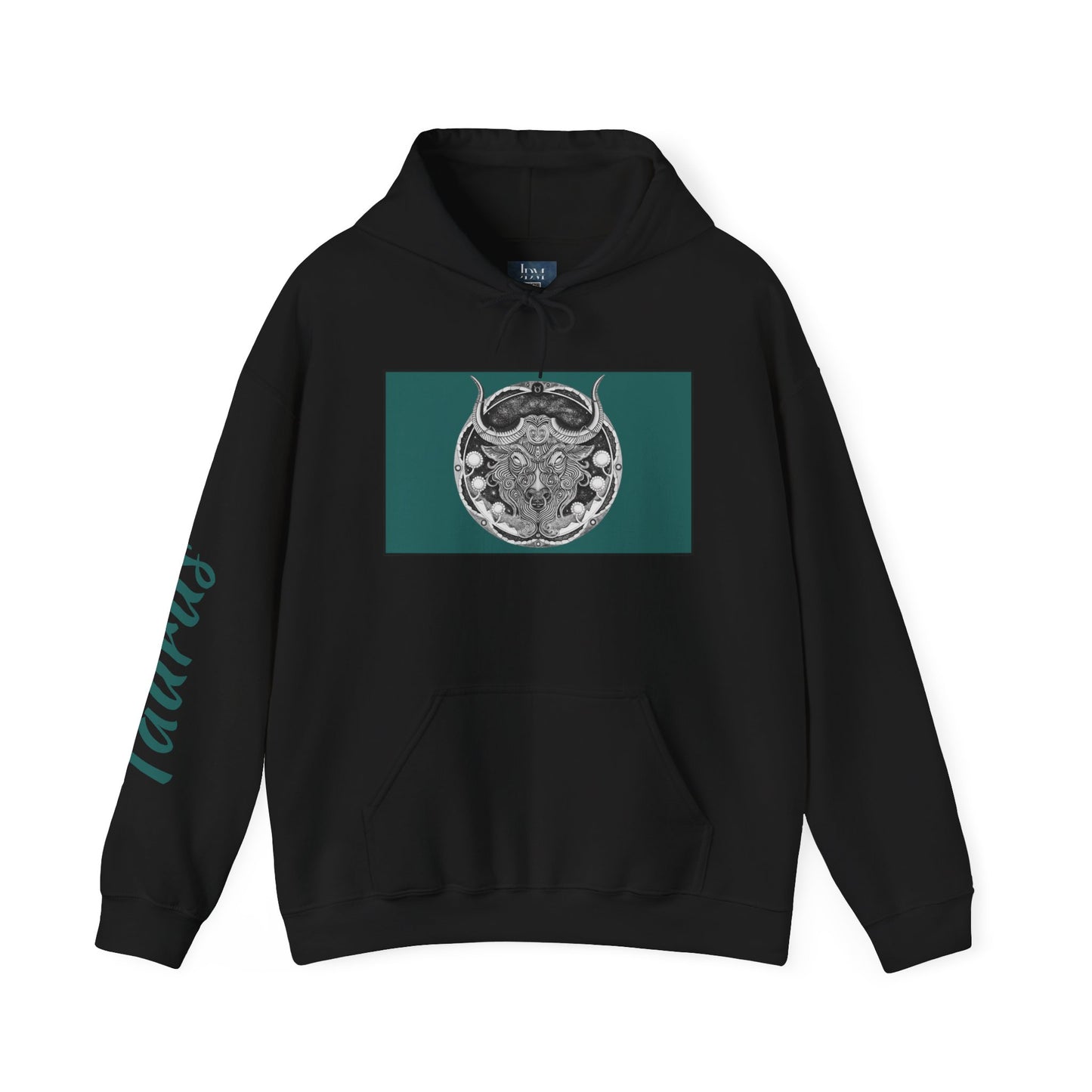 Taurus Zodiac Hoodie - Hand-Drawn Celestial Design (Non-AI) Universal