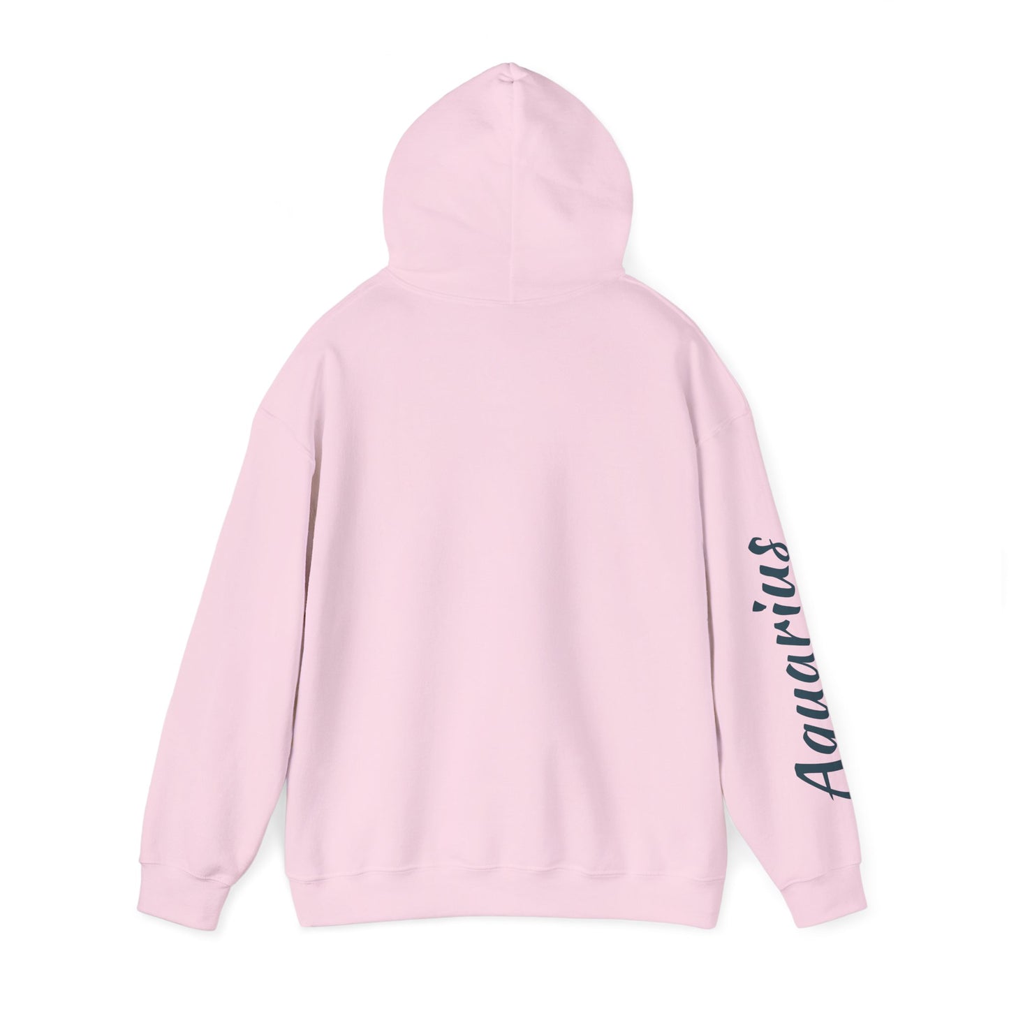 Aquarius Zodiac Hoodie – Hand-Drawn Celestial Design (Non-AI) Universal